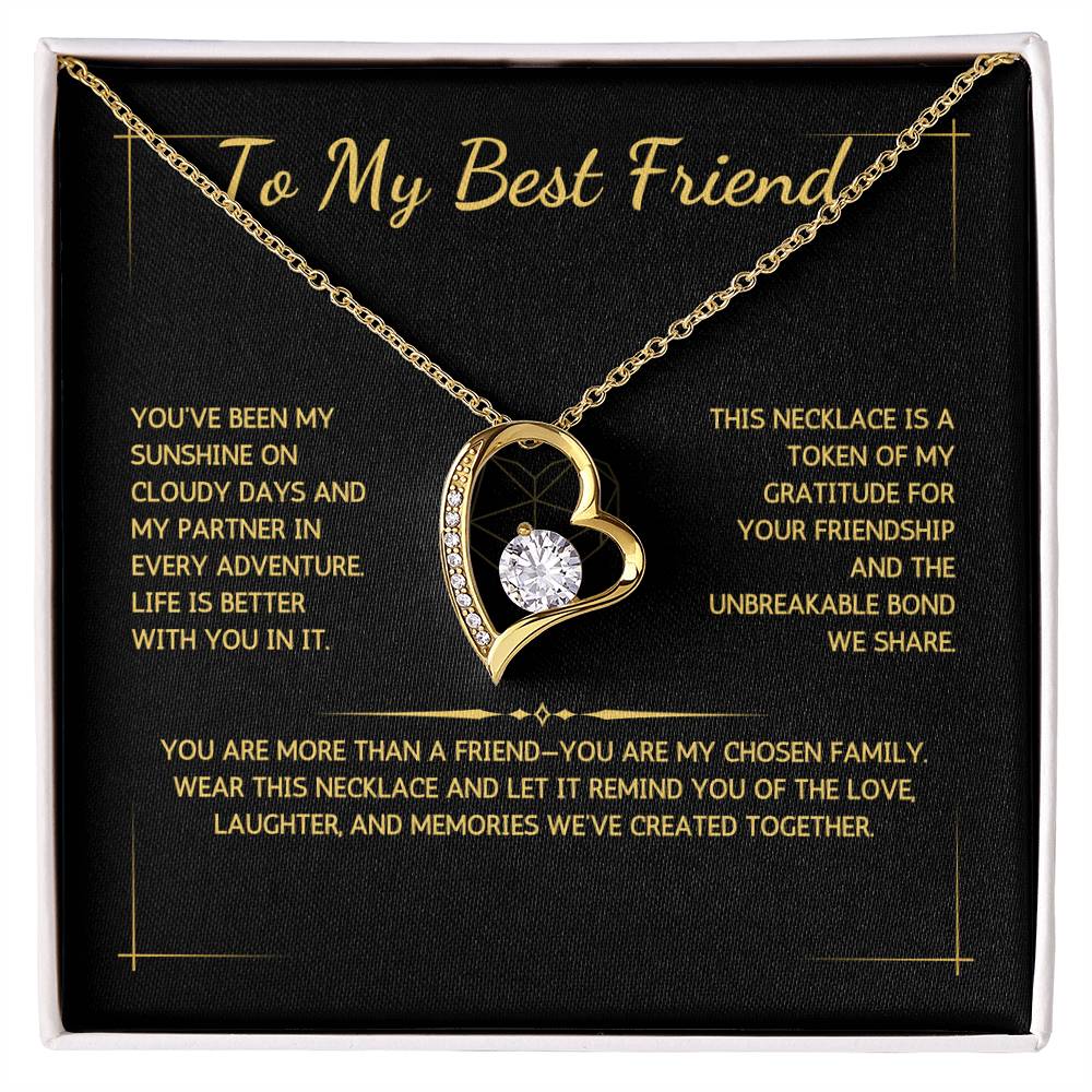 Eternelle Necklace - To My Best Friend - WSBF210