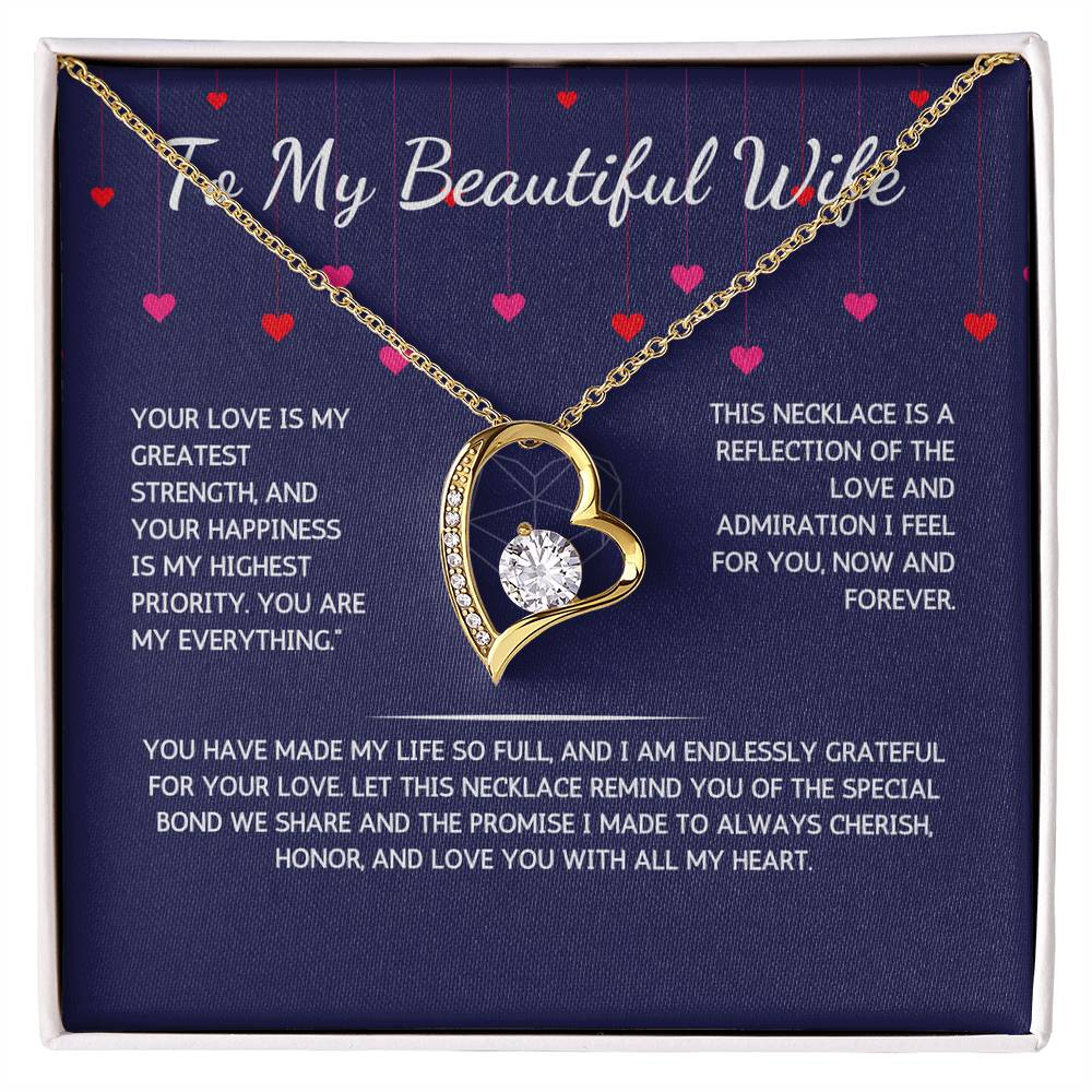 Eternelle Necklace - To My - From Your Husband - WSWH227