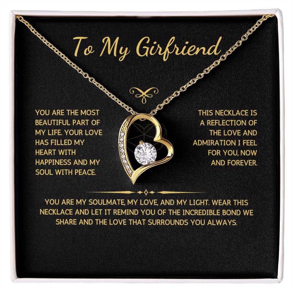 Eternelle Necklace - To My Girlfriend - From Your Boyfriend - WSGF206