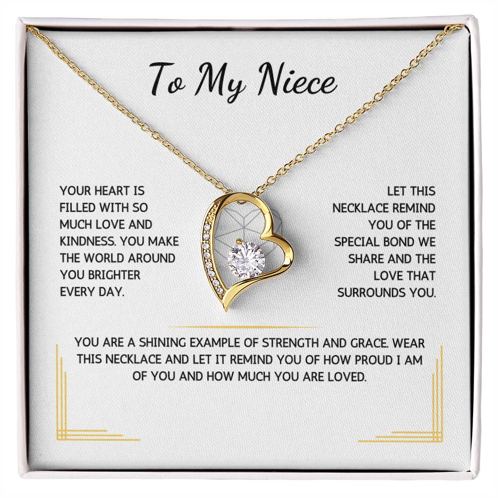 Eternelle Necklace - To My Niece From Your Aunt_Uncle - WSNAU217