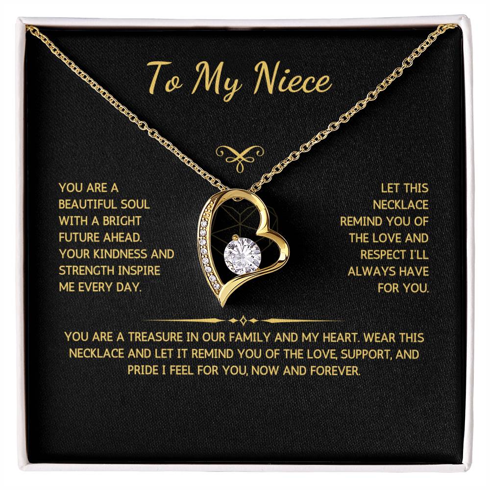 Eternelle Necklace - To My Niece From Your Aunt_Uncle - WSNAU220