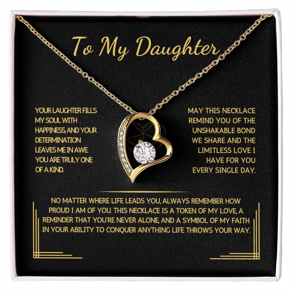 Eternelle Necklace - To My Daughter - From Dad - WSDF202